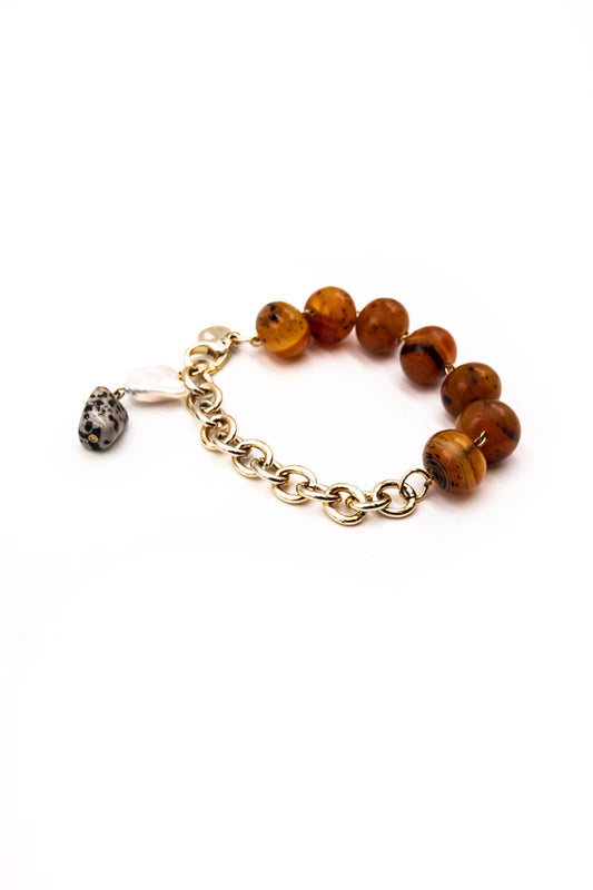 Warm tones bracelet