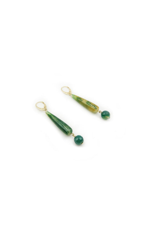 Emerald Green Earrings